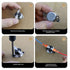 UL KSD301 Thermostat Switch Circuit, On at 70°C/158°F and Off at 55°C/131°F, Normally Open Snap Disc Thermal Switch, 2