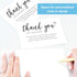 T MARIE 50 Extra Large 4x6 Thank You Cards for Small Business Supplies, Thanks For Your Order