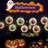 Halloween Eyeball Lantern String Lights, 8.5Ft LED Lights with 10 Novelty Eyeball Lanterns for Outdoor Decor