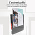 BAZIC 3 Ring Binder, 1.5" Economy View Organizer, Black, Round Ring, Holds 280 Sheets, 1-Count