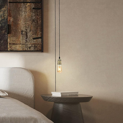 dimmer Lights19.69 Plug in Pendant Light Cord hanging light kit with switch,Farmhouse Hanging ft power cord length,Hemp