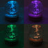 2.36 Inch 3D Sea Turtle Crystal Ball Night Light, Engraved Sea Turtle Crystal Ball lamp with Wooden Base, Turtle Decor