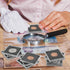 Coin Snap Holders, 20 Pieces Silver Dollar Coin Capsule Storage Box with Adjustable Gaskets, Black