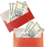 eSplanade Multi Color Pack of 50 Money Gift Envelopes for Cash, Shagun Lifafa - Perfect for Weddings, Invitations, and
