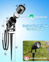 MR11 Bulb 12V 2W 200lm, 2700K IP65 1 1/4" 2-Count Outdoor Mini Spotlights, LED Low Voltage Landscape Spotlight Warm