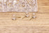 Tupalizy 100PCS 1/3 Inch Decorative Push Pins, Transparent Plastic Head and Gold Steel Point Thumb Tacks for Bulletin