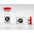 Vitorinca 2ml Sterile Glass Vials, 10 Packs with Self-Healing Injection Port and Flip Top Cap