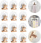Self Adhesive Metal Clips, 12 Pcs Upgrade Strong Clips for Hanging, Organization, Spring Clip for Home, Office