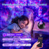 One Fire Galaxy Projector, Vibrant Galaxy Light Projector, White Noise & Bluetooth Room Lights for Bedroom,Remote Timer