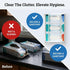 3 PERFORMORE Large Disposable Glove and Facial Tissue Wire Rack - Glove Box Holder, Medical Glove Holder, Holds Up