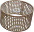 Ioensy 16cmx12cm Rattan Lampshade, Drum Lampshade for Table Lamp, Floor Lamp, Droplight, Pendant Light Cover for Home
