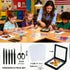 Dddzerong (5in Butterfly Specimen Kit Includes pins, mounting Board, Spreading Tools, Display case, Labels, Forceps