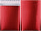 Metallic Matte Red Bubble Mailers, 4x8 Inch Durable Padded Envelopes, Pack of 25 with Secure Self-Seal Closure