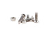 binifiMux 360pcs M3 Countersunk Flat Head Phillips Screws and Hex Nuts Kit, 304 Stainless Steel