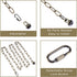 4.75 Inches 6 50 Canomo Diameter Canopy Kit and feet Pendant Light Fixture Chain with Maximum Fixture Weight of Pounds