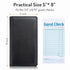2 Server Book with Zipper Pockets, Leather Server Books for Waitress, Waiter Book, Sturdy Waitress Book with Money