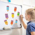 Janlaugh Teachers Sticky Notes - 48 Pads, 1440 Sheets Pencil Shaped Note Pads, Cute Self Adhesive Gifts for Students
