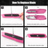 2 Pack Package, DIYSELF Box Cutter Retractable Heavy Duty Utility Knife, Ergonomic Razor Knife for Warehouse, Office