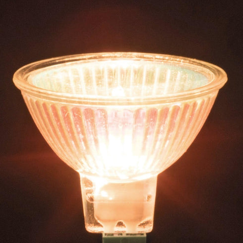 Simba Lighting Halogen MR16 20W 12V Light Bulbs (10 Pack) for Landscape, Track Lights, Fiber Optics, Desk Lamps, BAB C