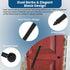 60 3 Inch Pcs Vinyl Shutter Fasteners Heavy-Duty Shutter Loks for Exterior Decorative Shutters, UV-Resistant