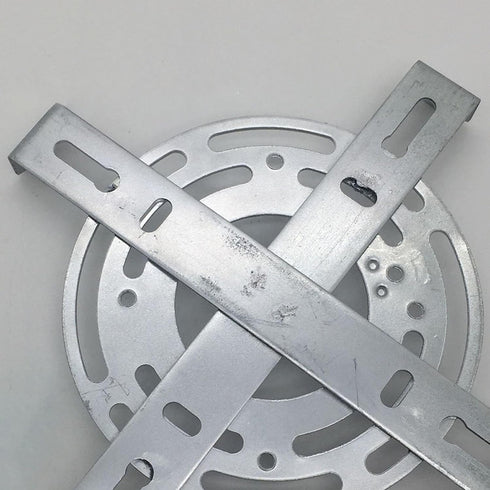 KiBcsLic 2Pcs Light Fixture Mounting Bracket Close to Ceiling Light Mount Plate Compact Lighting Fixture Bracket