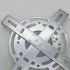 KiBcsLic 2Pcs Light Fixture Mounting Bracket Close to Ceiling Light Mount Plate Compact Lighting Fixture Bracket