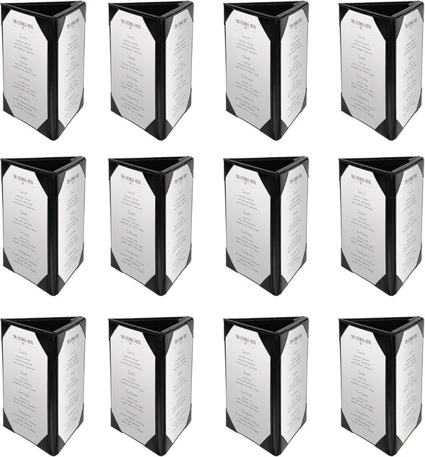 Deflecto Three-Panel Table Tent - 5" x 7"