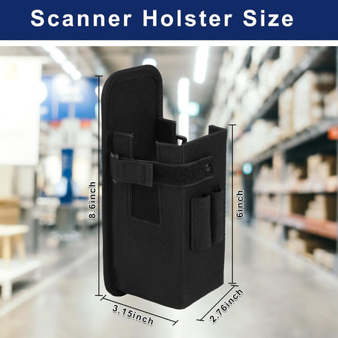Homakover MC3300/3200/3100/3000 Barcode Scanner Holster, Universal Scanner Holster Pouch for Gun Grip Mobile Computers