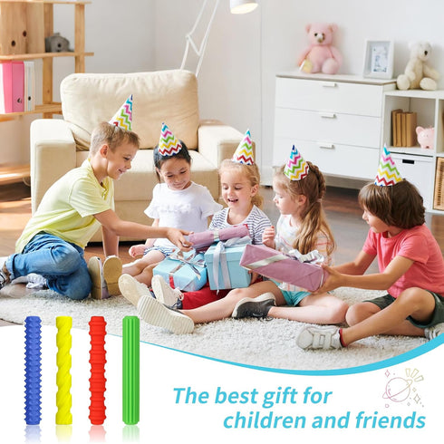 jiexiato Set Sensory Pencil Grips for Kids and Adults, Silicone Pencil Sleeve Educational Tools for Autism & ADHD