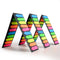 Fluorescent Translucent Sticky Note Flags, 1200 Pcs Total, 10 Color Tabs, Arrow Index Tabs, Page Flag Markers