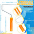 5 8 Inch Therwen Pcs Textured Paint Roller Bed Liner Roller Covers and Frame Kit Orange Peel Texture Roller Roll on Bed