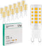 G9 LED Bulb Dimmable 3W, T4 G9 4W Replacement for 40 Watts