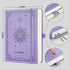 EMSHOI Lined Journal Notebook - 320 Numbered Pages, 100gsm Thick Journals, A5 Hardcover Leather College Ruled Notebooks for Women Men School Work Writing Note Taking, 5.75 x 8.38-Light Purple