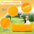 80/60inch Autism(Orange,60 Inch) Namalu Extra Large Comfy Peapod Sensory Chair for Kids Gift for Reading Corner