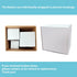 Glass Beakers Set, 50ml 100ml 250ml Lab Glassware with Double Scale, Low Form 3.3 Boro (3pcs)
