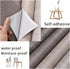 CHYLMAPHEN Film(White,40cmx2M) Self Adhesive Wallpaper Wood Grain PVC Wallpaper for Door, Wardrobe, Cupboard, Table