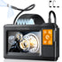 Ferdiiz Dual-Lens Borescope with Light, Endoscope Camera with Light with 4.3" IPS Screen,1920P