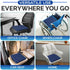 VIVAMINT Tailbone Large Gel Seat Cushion for Long Sitting, Cooling Gel Cushion for Office Chair, Sciatica Coccyx Pain