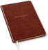 Gallery Leather Journal Notebook - 192 Pages, Softcover, Handcrafted - Acadia Tan, 9.75 x 7.5", Large Lined