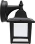 E26 60W Bulbs 1-Pack LIT-PaTH Outdoor Wall Lantern, Wall Sconce as Porch Lighting Fixture, Medium Base Max., Aluminum