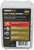 Power Pro Premium Self-Drilling Metal Screws, Zinc Plated Steel, Box of 105 Screws, #10 x 1 inch