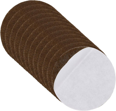 uxcell 12Pcs Lamp Base Felt, 2 Inch Dia 2mm Thick Adhesive Round