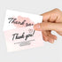 WEIZHEN 240-Count 6 2" 3.5" Thank You for Your Order Cards - Thank You For Supporting My Business Cards, Styles - x