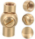 M10 180-Degree 1-Piece NUOBESTY Swivel Adapter for Wall Sconces and Pendant Lights Adjustable Light Socket Extender