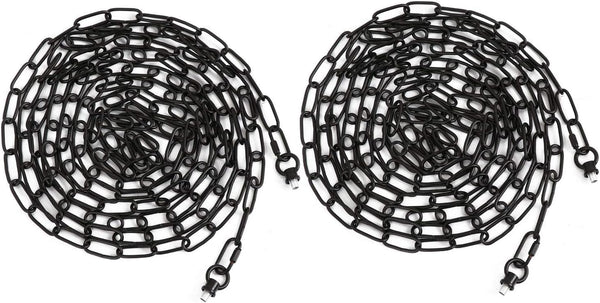 2 Pack 15ft Heavy Duty Chain for Light Fixture, Pendant Light Extra