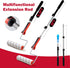 20-Piece 9" 3-Ft Set Mister Rui Paint Roller Kit with Extension Pole, Tray, Liners, Frames, Covers, Brushes, Tape