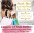 PARTH IMPEX Thank You for Your Order Cards, Pack of 100, 3.5" x 2", Gold Foil Purchase Inserts for Small Business