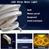 Maxlaxer 16.4ft 12V Pink Neon LED Strip Lights, Waterproof Flexible Light for Indoor/Outdoor Decoration (Includes Power
