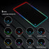 55" 20" 9-Light Cacoy x RGB Gaming Mouse Pad XXL, Large LED Lighting Desk Mat, Mode Keyboard Pad with Non-Slip Rubber
