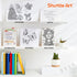 Retractable Pastel Gel Ink Pens, Shuttle Art 15 Pack, 0.5mm Fine Point for Writing Journaling